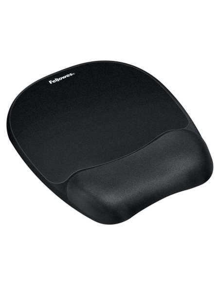 Reposa Muñecas de Gel Fellowes 23.4x20.3cm Negro Reposa Muñecas de Gel Fellowes 23.4x20.3cm Negro