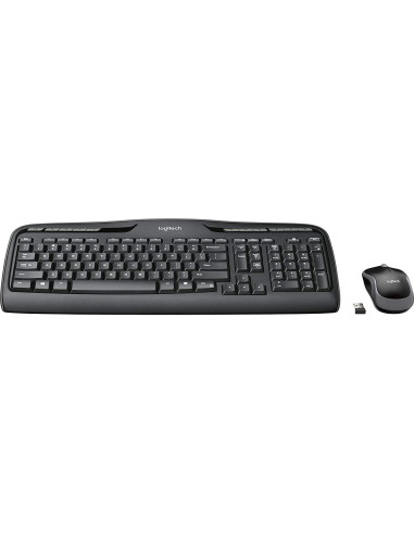 Teclado Inalámbrico Logitech MK320 con Ratón USB 2.4GHz