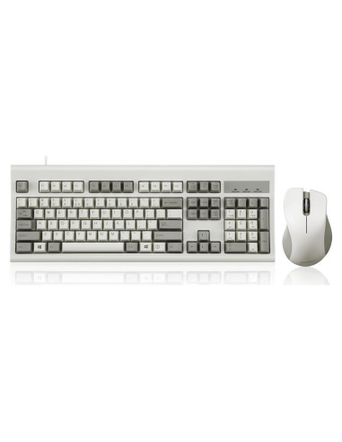 Teclado Ergonómico Completo Perixx PERIBOARD-106 y Ratón Inalámbrico PERIMICE-621