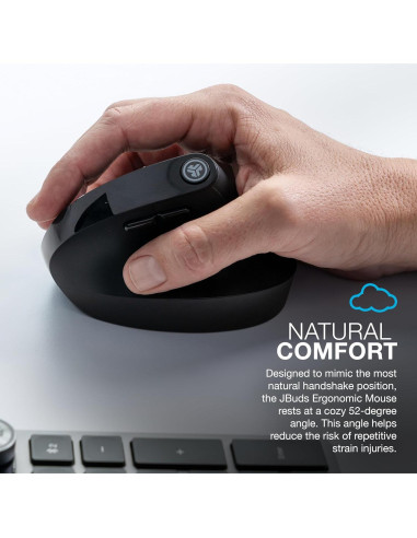 Paquete JLab: Teclado Inalámbrico Épico y Ratón Ergonómico