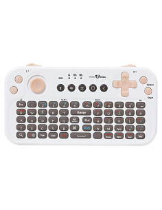 Teclado Bluetooth FUNDIAN PV-K01 con Mouse Jog y Audio