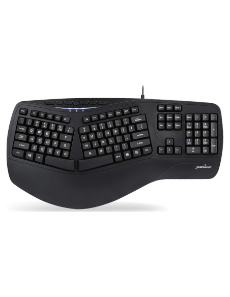 Teclado Ergonómico Perixx PERIBOARD-312 Retroiluminado USB 2 Puertos Teclado Ergonómico Perixx PERIBOARD-312 Retroiluminado USB 2 Puertos