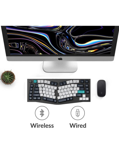 Teclado Mecánico Inalámbrico Keychron Q10 Max 75% RGB
