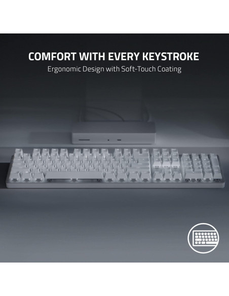 Teclado Mecánico Inalámbrico Razer Pro Type Ultra - Ergonomía y Silencio Teclado Mecánico Inalámbrico Razer Pro Type Ultra - Ergonomía y Silencio