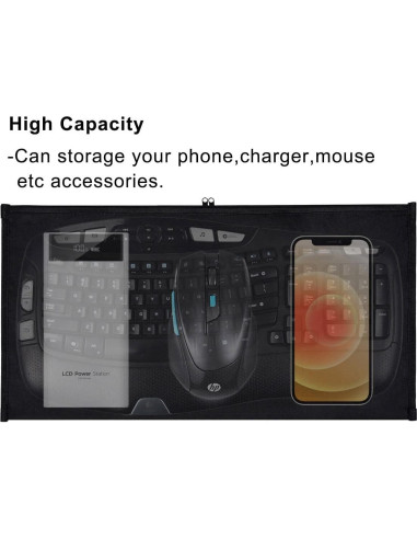 Funda Protectora para Teclado Universal CASEDAO - Negro 53x28cm