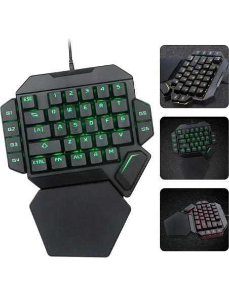 Teclado mecánico RGB Joyzan de 35 teclas para juegos USB Teclado mecánico RGB Joyzan de 35 teclas para juegos USB