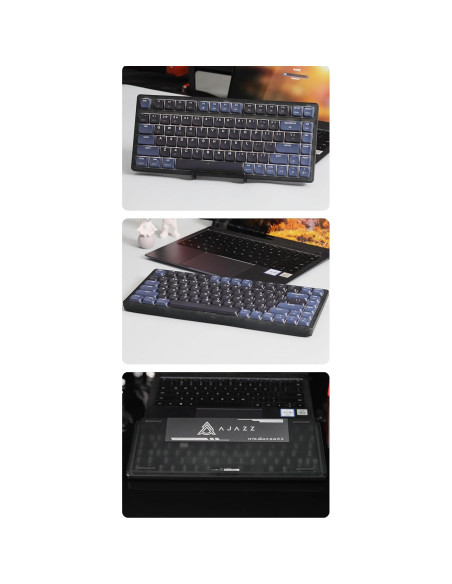 Teclado Mecánico Inalámbrico Ajazz AK832 83 Teclas Retroiluminado Teclado Mecánico Inalámbrico Ajazz AK832 83 Teclas Retroiluminado