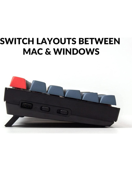 Teclado Mecánico Inalámbrico Keychron K10 Pro 108 Teclas LED Teclado Mecánico Inalámbrico Keychron K10 Pro 108 Teclas LED