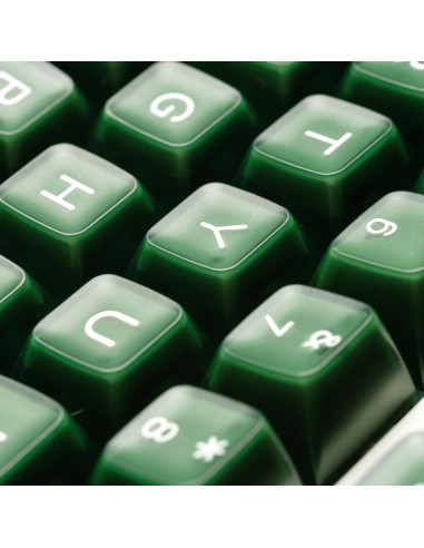 Teclado Mecánico 142 Teclas PBT REDQIN Jade Esmeralda RSA