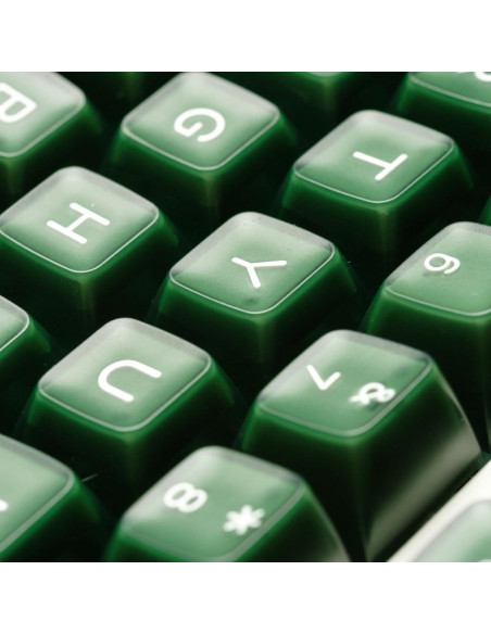 Teclado Mecánico 142 Teclas PBT REDQIN Jade Esmeralda RSA Teclado Mecánico 142 Teclas PBT REDQIN Jade Esmeralda RSA