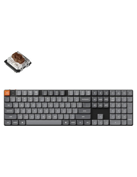 Teclado Mecánico Inalámbrico Keychron K5 Max, Retroiluminado Teclado Mecánico Inalámbrico Keychron K5 Max, Retroiluminado