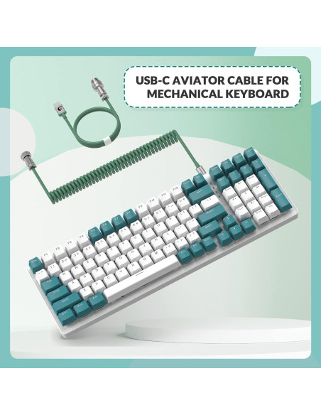 Teclado Mecánico Gaming AJAZZ K3 RGB 98 Teclas Anti-Conflito Teclado Mecánico Gaming AJAZZ K3 RGB 98 Teclas Anti-Conflito