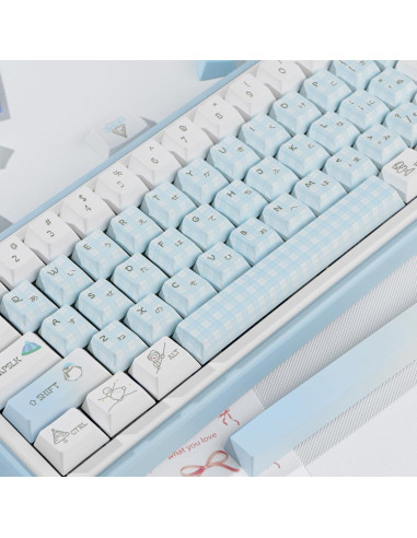 Juego de Teclas PBT COOMICKEY 145 Teclas Azul Invierno