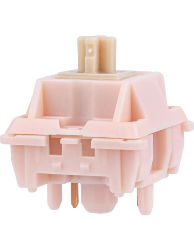 Interruptores Silenciosos EPOMAKER Nude Rosa 40gf 35 PCS
