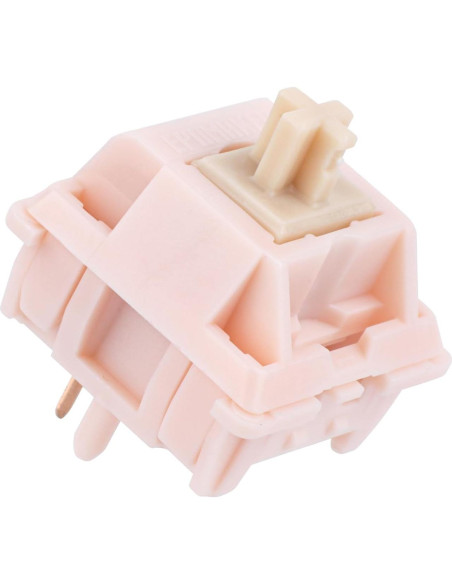 Interruptores Silenciosos EPOMAKER Nude Rosa 40gf 35 PCS Interruptores Silenciosos EPOMAKER Nude Rosa 40gf 35 PCS