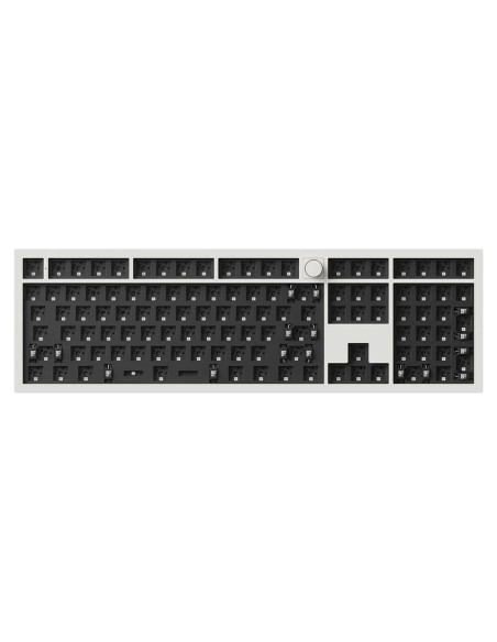Teclado Mecánico Inalámbrico Keychron Q6 Max Barebone RGB - Blanco Teclado Mecánico Inalámbrico Keychron Q6 Max Barebone RGB - Blanco