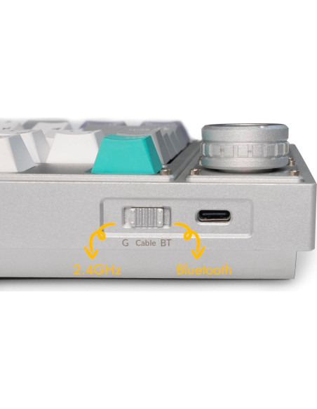 Teclado Mecánico Inalámbrico Lemokey L3 RGB Hot-Swappable Teclado Mecánico Inalámbrico Lemokey L3 RGB Hot-Swappable