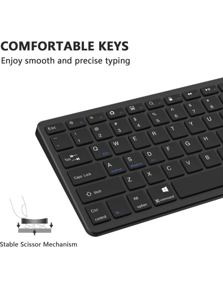 Teclado Bluetooth Inalámbrico TaIYanG para iPad y Tablets - Negro Teclado Bluetooth Inalámbrico TaIYanG para iPad y Tablets - Negro