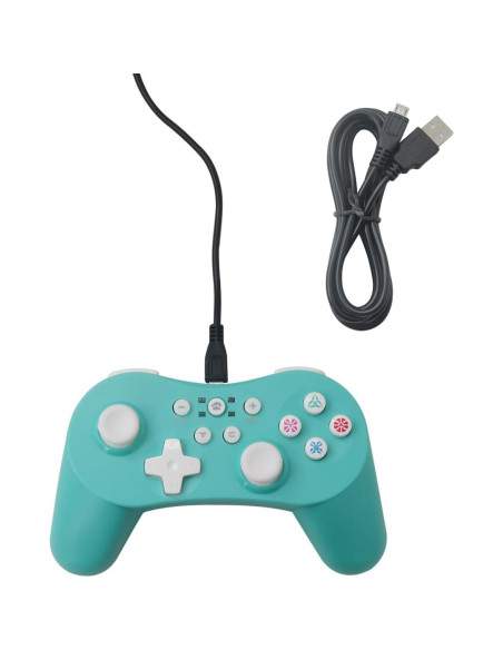 Controlador Inalámbrico Pro para Nintendo Switch Verde 400mAh Controlador Inalámbrico Pro para Nintendo Switch Verde 400mAh
