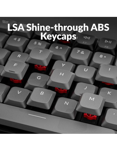 Teclado Mecánico Inalámbrico Keychron K3 75% RGB QMK