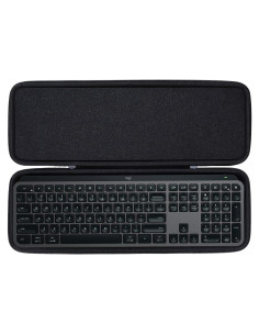 Funda Dura Lebakort para Teclado Logitech MX Keys S - Grafito
