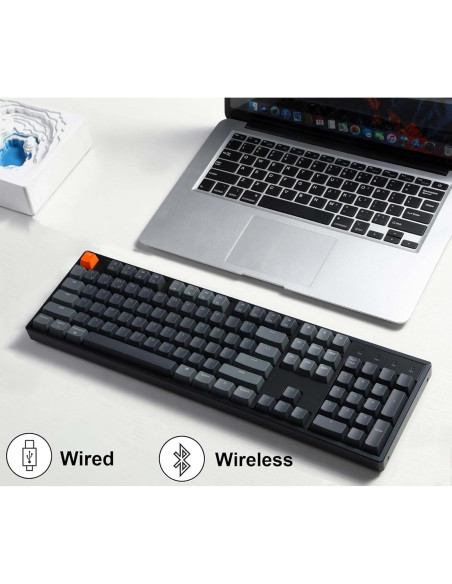Teclado Mecánico Inalámbrico Keychron K10 RGB 104 Teclas Teclado Mecánico Inalámbrico Keychron K10 RGB 104 Teclas
