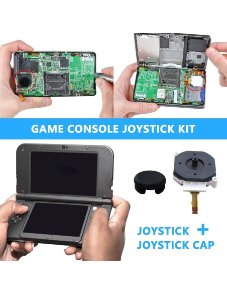 Joystick Analógico USonline911 Negro para Nintendo 2DS/3DS Joystick Analógico USonline911 Negro para Nintendo 2DS/3DS