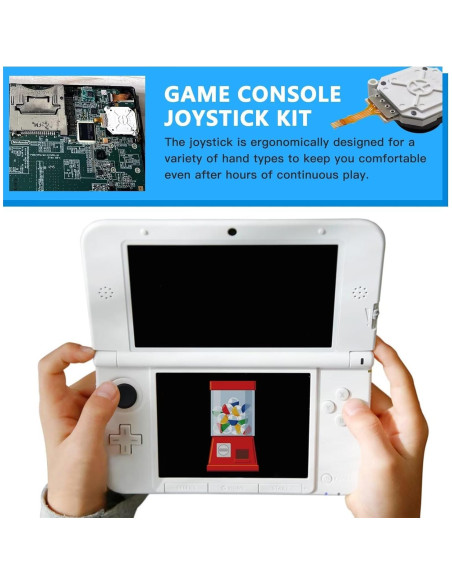 Joystick Analógico USonline911 y Tapa Negra para Nintendo 3DS Joystick Analógico USonline911 y Tapa Negra para Nintendo 3DS