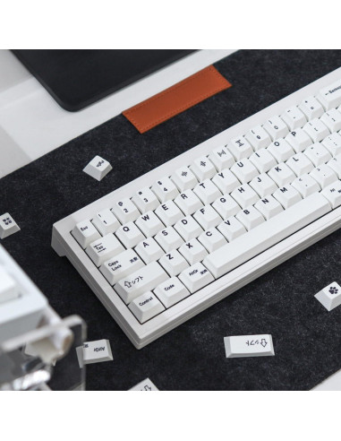 Keycaps PBT Gliging 135 Teclas DYE-Sub Minimalista