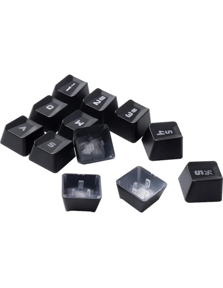 Teclas de Juego HUYUN para Teclado Mecánico Romer-G - 12 Piezas Teclas de Juego HUYUN para Teclado Mecánico Romer-G - 12 Piezas
