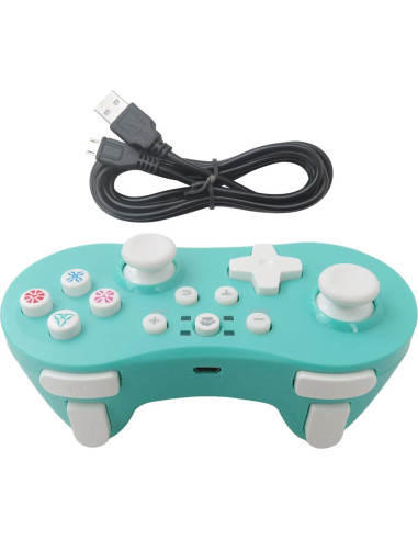 Controlador Inalámbrico Suifaqi para Nintendo Switch Verde