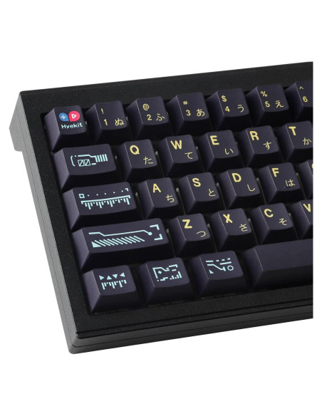 Teclado Mecánico HyKic 149 Teclas PBT Cherry Ergonomico Teclado Mecánico HyKic 149 Teclas PBT Cherry Ergonomico
