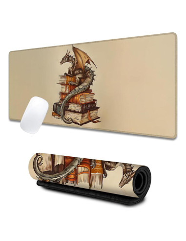 Alfombrilla de Ratón VODRM Dragón 80x30cm Antideslizante