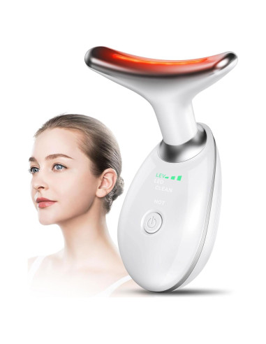 Masajeador Facial y de Cuello Oriflame, Rodillo 3 Modos, Blanco