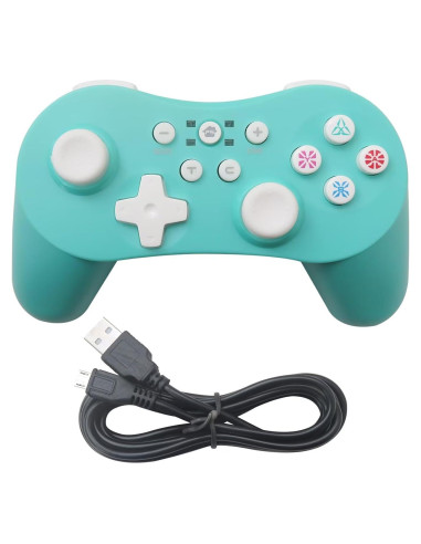 Controlador Inalámbrico Icelily Verde para Nintendo Switch