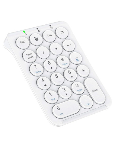 Teclado Numérico Bluetooth iClever KP08 Ultra Delgado USB-C