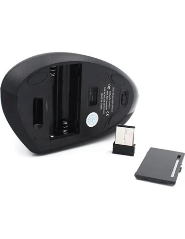 Ratón Vertical Ergonómico Inalámbrico Okian 2.4GHz DPI 800/1600