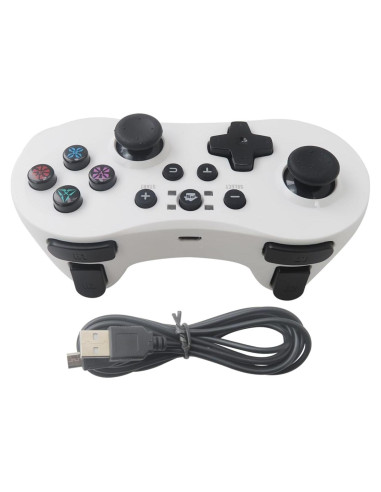 Controlador Inalámbrico Pro GRABOTE para Nintendo Switch - Blanco