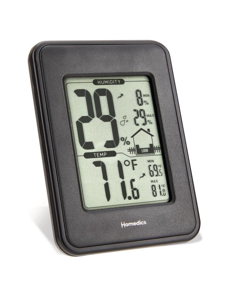 Homedics HM100 Monitor de Humedad Interior Digital Homedics HM100 Monitor de Humedad Interior Digital