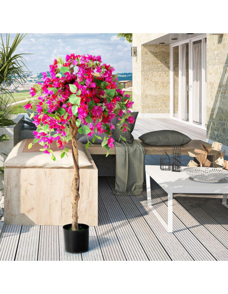 Árbol Artificial Bugambilia Safeplus 135 cm con Maceta Árbol Artificial Bugambilia Safeplus 135 cm con Maceta