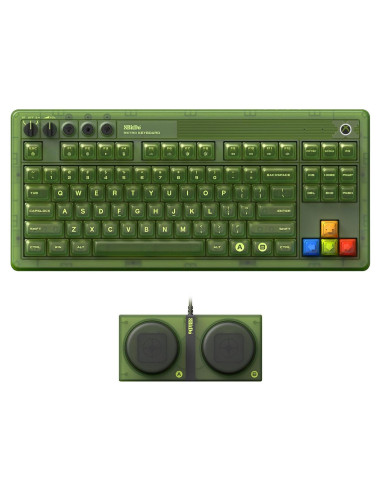 Teclado Mecánico Retro 8BitDo 87 Teclas RGB Inalámbrico