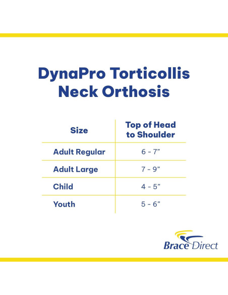 Ortesis DynaPro OCSI para Torticollis Ajustable Adulto/Joven Ortesis DynaPro OCSI para Torticollis Ajustable Adulto/Joven