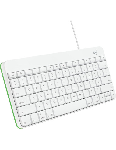 Teclado con Cable Logitech para iPad Lightning - Gris
