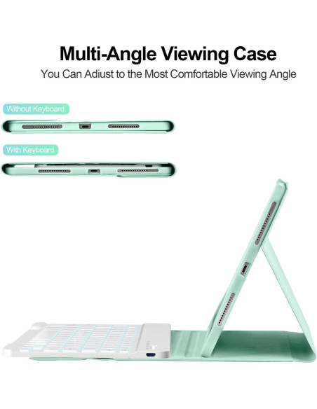 Funda de Teclado BESKY para iPad Pro 11" y Air 11" - Retroiluminado Funda de Teclado BESKY para iPad Pro 11" y Air 11" - Retroiluminado