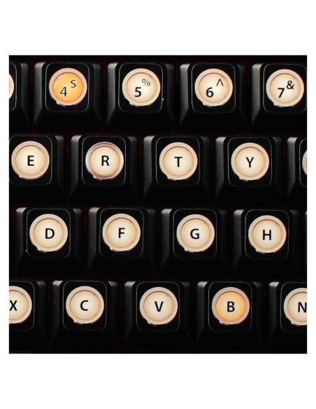 Pegatinas para Teclado de Máquina de Escribir Vintage 4KEYBOARD Pegatinas para Teclado de Máquina de Escribir Vintage 4KEYBOARD