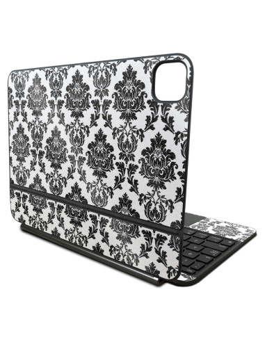 Piel Brillante para Apple Magic Keyboard iPad Pro 11" 2024 - Damasco Vintage - MightySkins