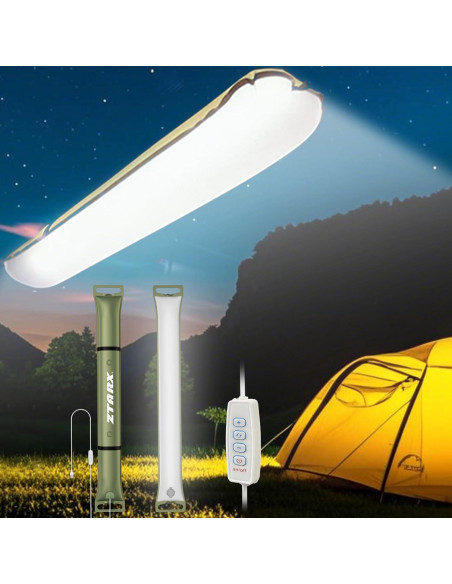 Linterna Inflable Ztarx 86 cm, 4 Modos, Impermeable IP66 Linterna Inflable Ztarx 86 cm, 4 Modos, Impermeable IP66