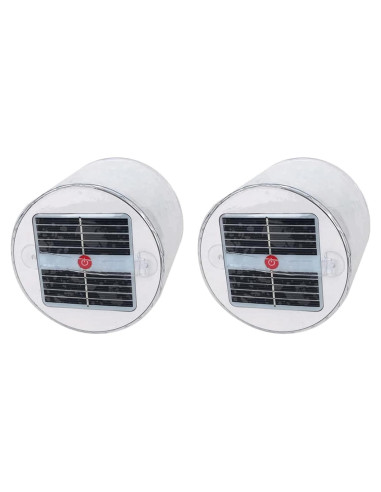 Linternas Inflables Solares 2 Pzas Eeghurt LED Impermeables