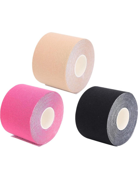 Cinta Kinesiológica Deportiva 5cm x 5m - Alivio Muscular Cinta Kinesiológica Deportiva 5cm x 5m - Alivio Muscular