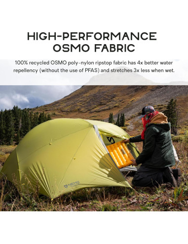 Tienda de Camping NEMO Dragonfly OSMO 3 Personas Impermeable